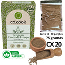 Cx 20 Tempero Funcional 100% Natural CoCook Coxas de Frango Sabor Goa 75g