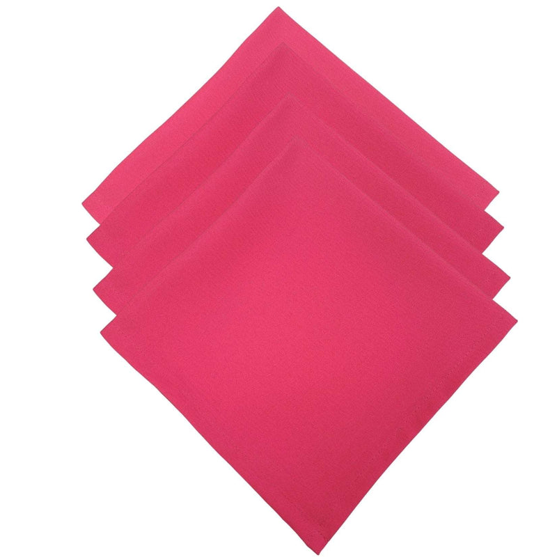 Kit 4 Guardanapo de Tecido Oxford Estampa Lisa 40cmx40cm