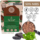 CoCook Topping Nibs Cacau Brigadeiro Sabor Hortelã 75g