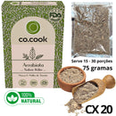 CoCook Caixa 20 Pack Especiaria Natural Tempero Arrabiata Sabor Itália 75g