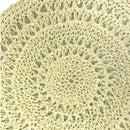 Kit 4 Sousplats YOI Tricot Off White 38cmx38cm