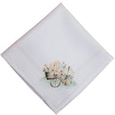 Kit 4 Guardanapo de Tecido Oxford Cesta Ovos de Páscoa Amarelo Pastel 40cmx40cm