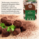CoCook Caixa 20 Revenda Topping Nibs Cacau Brigadeiro Sabor Hortelã 75g