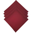 Kit 4 Guardanapo de Tecido Oxford Estampa Lisa 40cmx40cm