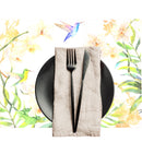 Kit 4 Jogos Americanos Floral Beija Flor 43CMX34CM