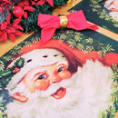 Kit 4 Jogos Americanos Impermeável Papai Noel Verde 43CMX34CM