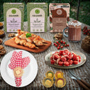 CoCook Presente 2 Temperos Khmeli Suneli, Jerk e Topping Brigadeiro com 4 PG Festa Junina