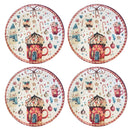 Kit 4 Capas para Sousplat Doçuras de Natal 35cmx35cm