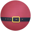 Kit 4 Capas para Sousplat Cinto Papai Noel 35cmx35cm