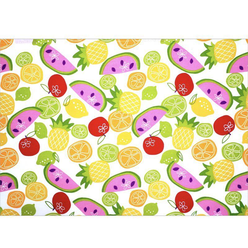 Kit 4 Jogo Americano Salada de Frutas 45cmx30cm