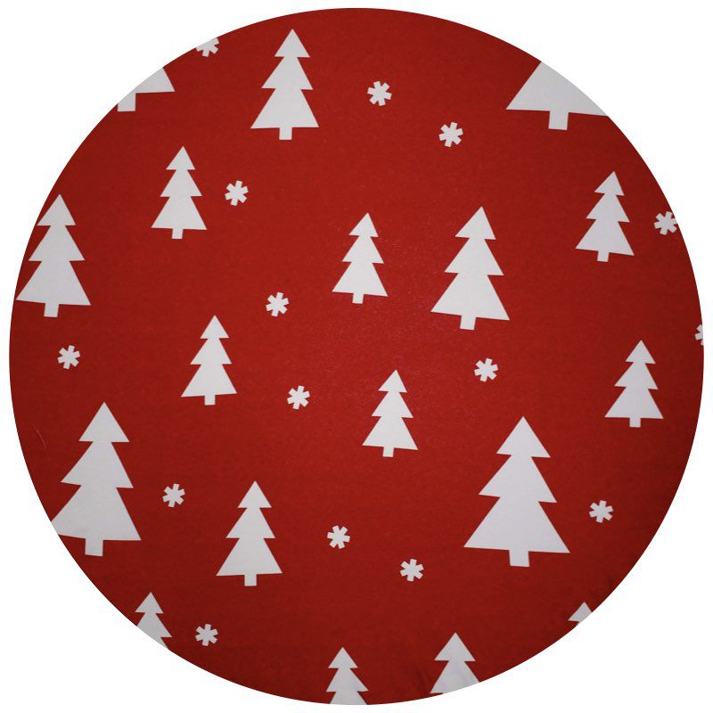 Kit 4 Capas para Sousplat Árvore de Natal 35cmx35cm