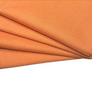 Kit 4 Guardanapos de Tecido Algodão Laranja 39cmx39cm