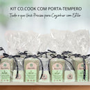 CoCook Kit Trio Presente Tempero Frango Peixe Porta Tempero 250ml