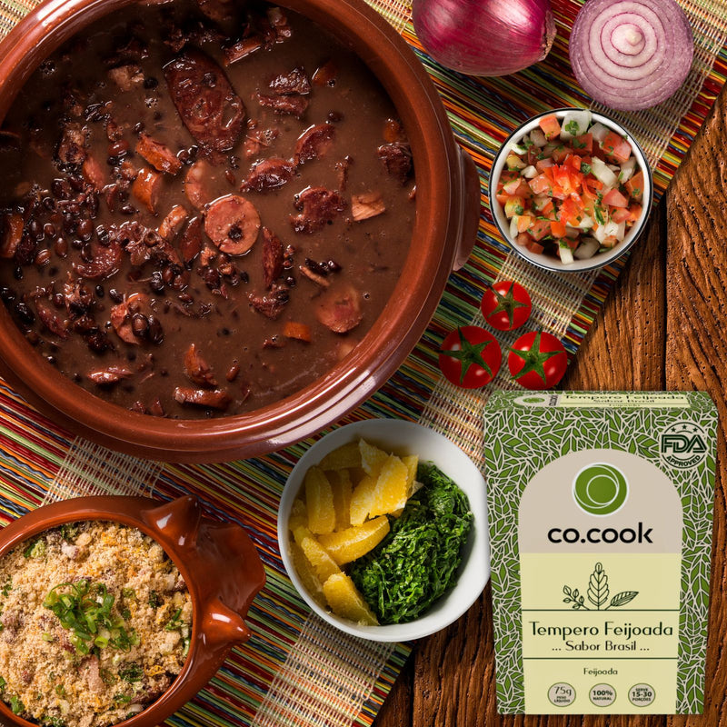 CoCook Caixa 20 Pack EspeciariaNatural Tempero Feijoada Sabor Brasil 75g