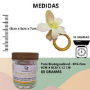 Kit 6 Porta Guardanapo Magnolia Mensagem Gratidão na Garrafinha