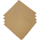 Kit 4 Guardanapo de Tecido Oxford Estampa Lisa 40cmx40cm