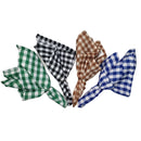 Kit 4 Guardanapo de Tecido Oxford Xadrez 40cmx40cm