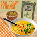 Cx 20 Tempero Funcional 100% Natural CoCook Caril de Banana Sabor Ásia 75g