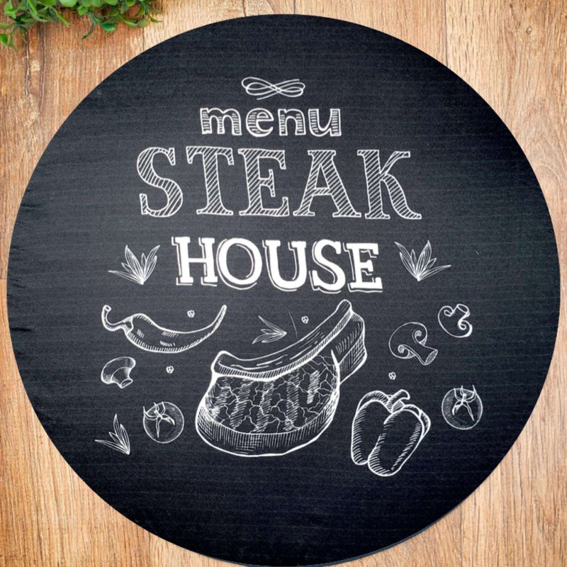 Kit 4 Capas Sousplat Steak House 35cmx35cm