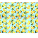 Kit 4 Jogos Americanos Banana Alegria 43cmx34cm