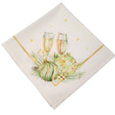 Kit 4 Guardanapos de Tecido Brinde de Natal 40cmx40cm