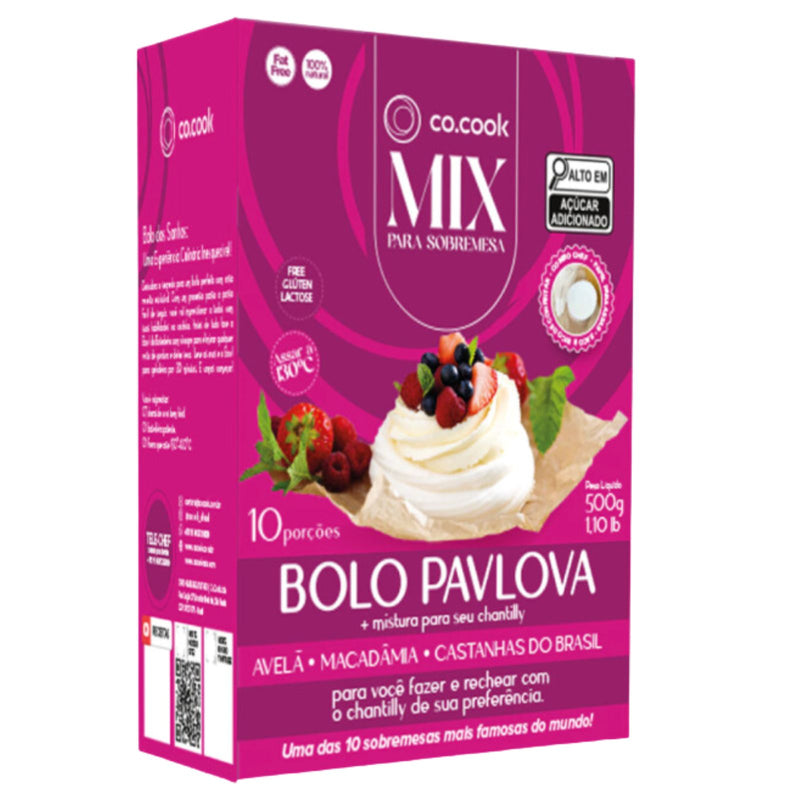 CoCook - Sobremesa Mix Preparados Bolo Pavlova Avelã