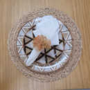 Maison Charlo Kit 4 Porta Guardanapos Camomila