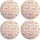 Kit 4 Capas para Sousplat Florada Aurora 35x35