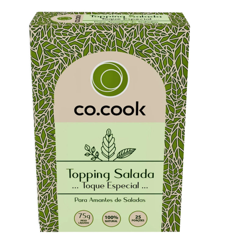 CoCook Caixa 20 Pack Topping Molho Natural Salada 150g