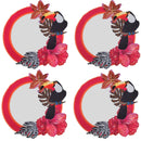 Kit 4 Jogos Americanos Impermeável Tucano Luxo