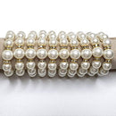 Kit 10 Argolas de Guardanapo Pérolas TOP