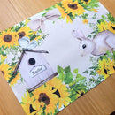 Kit 4 Jogos Americanos Coelho da Páscoa Girassol 43CMX34CM