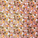 Kit 4 Guardanapos de Tecido Algodão Cerrado Laranja 39cmx39cm