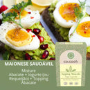 CoCook Tempero Molho Natural Torrada Sanduiche Abacate 75g