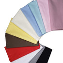 Kit 4 Guardanapos de Tecido Algodão Estampa Lisa Azul 39cmx39cm