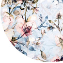 Set of 4 Vintage Blue Floral Placemat Covers by Charlô, 35cm x 35cm