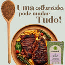 Kit 3 Temperos Funcionais Co.Cook – Carnes, Frango e Peixes | 100% Natural, Zero Glúten, Zero Lactose, Zero Conservantes, Zero Corantes, Zero Sódio