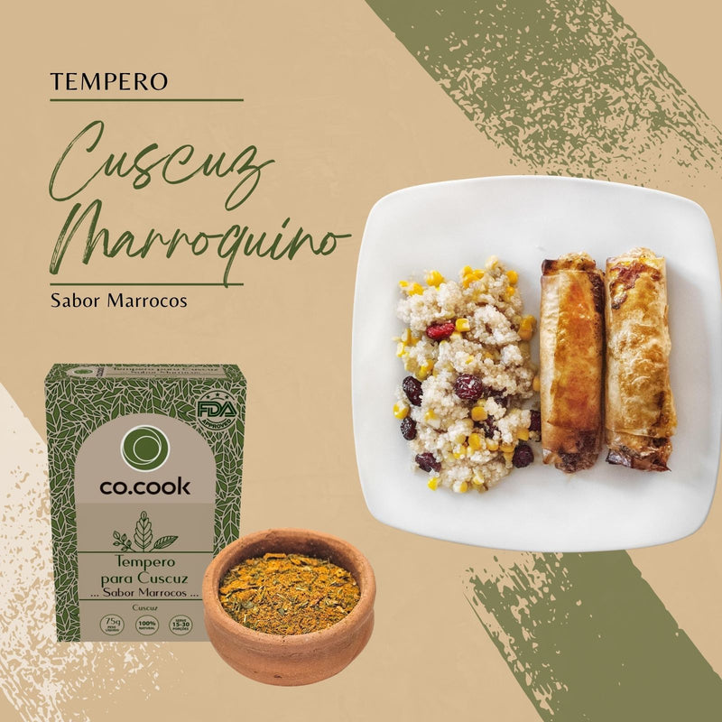 Kit 3 Temperos Funcionais Co.Cook – Zaatar, Khmeli Suneli e Cuscuz Marroquino | 100% Natural, Zero Glúten, Zero Lactose, Zero Conservantes, Zero Corantes, Zero Sódio