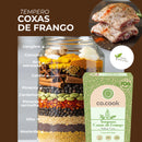 Tempero Funcional 100% Natural CoCook Coxas de Frango Sabor Goa 75g