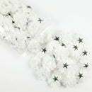 Bag of 50 Artificial White Chrysanthemum Flower Buds for Wedding, Church, and Birthday Decorations