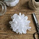 Bag of 50 Artificial White Chrysanthemum Flower Buds for Wedding, Church, and Birthday Decorations