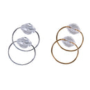 Set of 10 Napkin Rings for 10 Place Settings Crystalline 4x3cm Loop