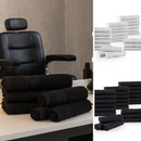 Kit 24 Pçs Toalha de Rosto Linea Profissonal Salão de Beleza Cabelereiro Barbearia