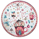 Kit 4 Capas para Sousplat Doçuras de Natal 35cmx35cm