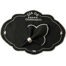 Kit 24 Mesa Posta Sousplat Jogo Americano Churrasco Bordado (12 lugares)