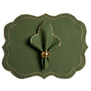 Set of 24 Scotland Embroidered Placemats - 12 settings