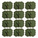 Set of 24 Scotland Embroidered Placemats - 12 settings