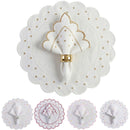 12-Piece Table Setting Set: Placemats, Polka Dot Embroidery