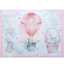 Kit 4 Jogos Americanos Balão Coelhos da Páscoa 43CMX34CM