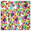 Kit 4 Guardanapos de Tecido Macarons 40cmx40cm